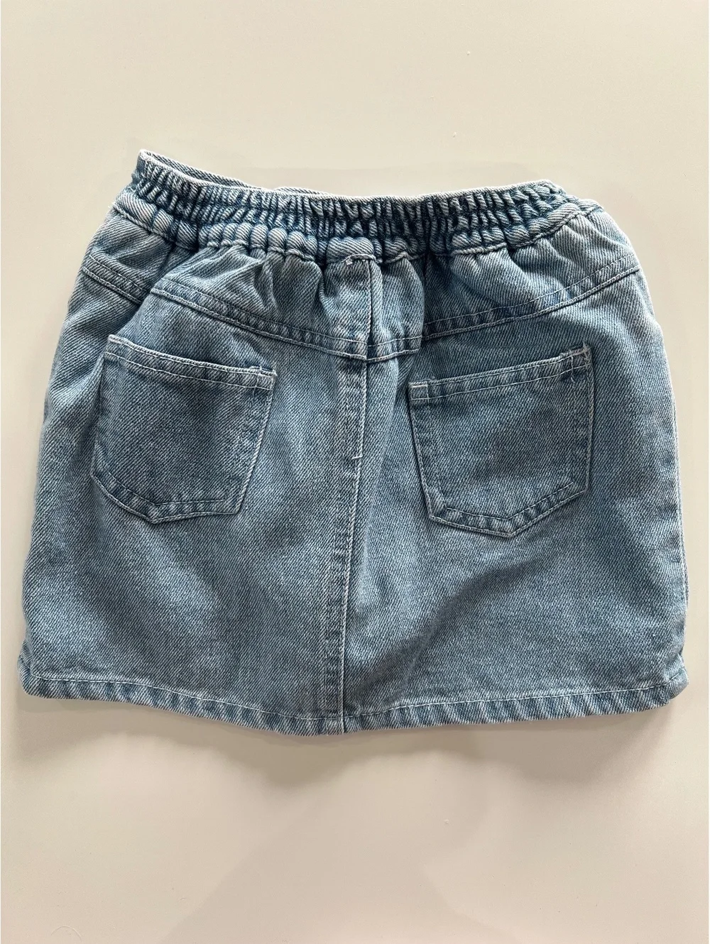 vintage baby togs denim skort